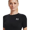 image:imageUnder Armour HeatGear Authentics Compression Short SleeveBlack 001White