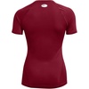 image:imageUnder Armour HeatGear Authentics Compression Short SleeveCardinal 625White
