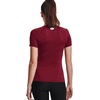 image:imageUnder Armour HeatGear Authentics Compression Short SleeveCardinal 625White