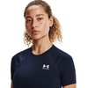 image:imageUnder Armour HeatGear Authentics Compression Short SleeveMidnight Navy 410White