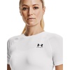 image:imageUnder Armour HeatGear Authentics Compression Short SleeveWhite 100White