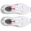 image:imageUnder Armour Mens Charged Edge Shoes103 WhiteDistant GrayRed