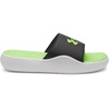 image:imageUnder Armour Mens Ignite Pro Fixed Band Slides003 BlackWhiteHyper Green