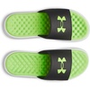 image:imageUnder Armour Mens Ignite Pro Fixed Band Slides003 BlackWhiteHyper Green