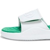image:imageUnder Armour Mens Ignite Pro Slide Sandal023 Distant GrayTeam Kelly GreenWhite