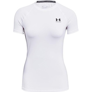 image:imageUnder Armour HeatGear Authentics Compression Short Sleeve101 White   Halo Gray