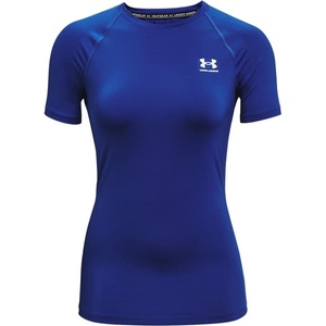 image:imageUnder Armour HeatGear Authentics Compression Short SleeveRoyal 400White