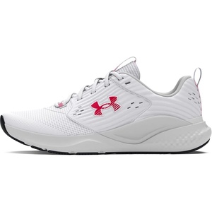 image:imageUnder Armour Mens Charged Edge Shoes103 WhiteDistant GrayRed