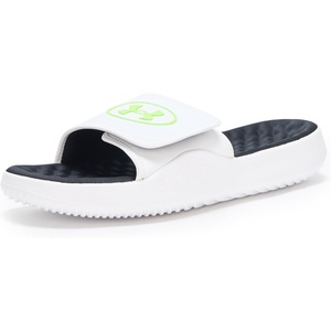 image:imageUnder Armour Mens Ignite Pro Slide Sandal100 WhiteWhiteHyper Green
