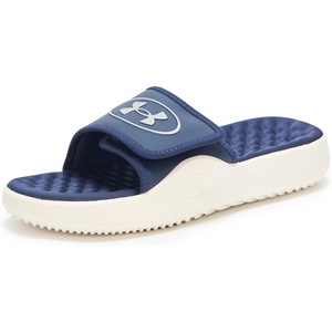 image:imageUnder Armour Mens Ignite Pro Slide Sandal410 Midnight NavyWhite QuartzSuper Pink
