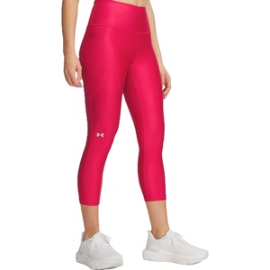 image:imageUnder Armour Womens HeatGear High Waisted Pocketed CapriShaded FuchsiaWhite