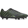 image:imageUnder Armour UnisexAdult Mach 1 Club Soccer Cleats001 BlackTitan GrayHyper Green
