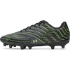 image:imageUnder Armour UnisexAdult Mach 1 Club Soccer Cleats001 BlackTitan GrayHyper Green
