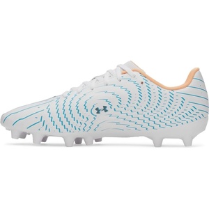 image:imageUnder Armour UnisexAdult Mach 1 Club Soccer Cleats101 WhiteBoundless BlueOrange Bloc