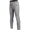 image:imageUnder Armour Boys Utility Pro Tapered Piped Pants075 Baseball Gray  Black  Black