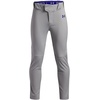 image:imageUnder Armour Boys Utility Pro Tapered Piped Pants077 Baseball Gray  Royal  Royal