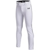image:imageUnder Armour Boys Utility Pro Tapered Piped Pants100 White  Black  Black