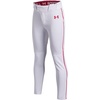 image:imageUnder Armour Boys Utility Pro Tapered Piped Pants103 White  Red  Red