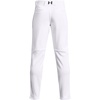 image:imageUnder Armour Boys Utility Pro Tapered Piped PantsWhite 100Black
