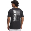 image:imageUnder Armour Freedom Flag Short Sleeve TShirt001 Black   White