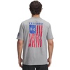 image:imageUnder Armour Freedom Flag Short Sleeve TShirt036 Steel Light Heather   Red