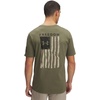 image:imageUnder Armour Freedom Flag Short Sleeve TShirt390 Marine Od Green   Desert Sand