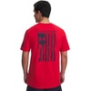 image:imageUnder Armour Freedom Flag Short Sleeve TShirt600 Red   Midnight Navy