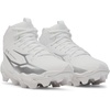 image:imageUnder Armour Kids Spotlight Hammer Jr RM Football Cleats ToddlerLittle KidBig Kid100 WhiteMetallic SilverMetallic Silver