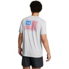 image:imageUnder Armour Mens Freedom Flag TShirt011 Mod Gray Medium Heather   Red