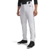 image:imageUnder Armour Mens Utility Pro Tapered Piped Pants100 White  Black  Black