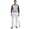 image:imageUnder Armour Mens Utility Pro Tapered Piped Pants101 White  Midnight Navy  Midnight Navy