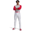 image:imageUnder Armour Mens Utility Pro Tapered Piped Pants103 White  Red  Red
