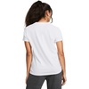 image:imageUnder Armour Womens Rival Core Short Sleeve T Shirt100 White   Black