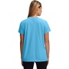 image:imageUnder Armour Womens Rival Core Short Sleeve T Shirt453 Ether Blue   White