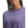 image:imageUnder Armour Womens Rival Core Short Sleeve T Shirt520 Purple Luxe   Purple Luxe