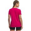 image:imageUnder Armour Womens Rival Core Short Sleeve T Shirt681 Shaded Fuchsia   White