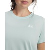 image:imageUnder Armour Womens Tech Short Sleeve Crew703 Refresh Mint   White