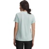 image:imageUnder Armour Womens Tech Short Sleeve Crew703 Refresh Mint   White