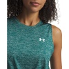 image:imageUnder Armour Womens Tech Twist Tank Top338 Rack Green   White