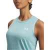 image:imageUnder Armour Womens Tech Twist Tank Top425 Blue Haze   White