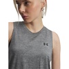 image:imageUnder Armour Womens Tech Twist Tank Top709 Clay Green   Black