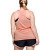 image:imageUnder Armour Womens Tech Twist Tank TopPeach Frost 845Metallic Silver