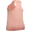 image:imageUnder Armour Womens Tech Twist Tank TopPeach Frost 845Metallic Silver
