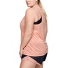 image:imageUnder Armour Womens Tech Twist Tank TopPeach Frost 845Metallic Silver