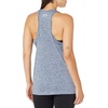 image:imageUnder Armour Womens Tech Twist Tank TopUtility Blue 496Metallic Silver