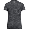 image:imageUnder Armour Womens Tech Twist V Neck Short Sleeve TShirt001 Black   White
