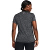 image:imageUnder Armour Womens Tech Twist V Neck Short Sleeve TShirt001 Black   White