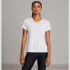 image:imageUnder Armour Womens Tech Twist V Neck Short Sleeve TShirt014 Halo Gray  White  White