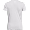 image:imageUnder Armour Womens Tech Twist V Neck Short Sleeve TShirt014 Halo Gray  White  White