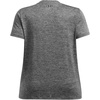image:imageUnder Armour Womens Tech Twist V Neck Short Sleeve TShirt025 Castlerock   Black